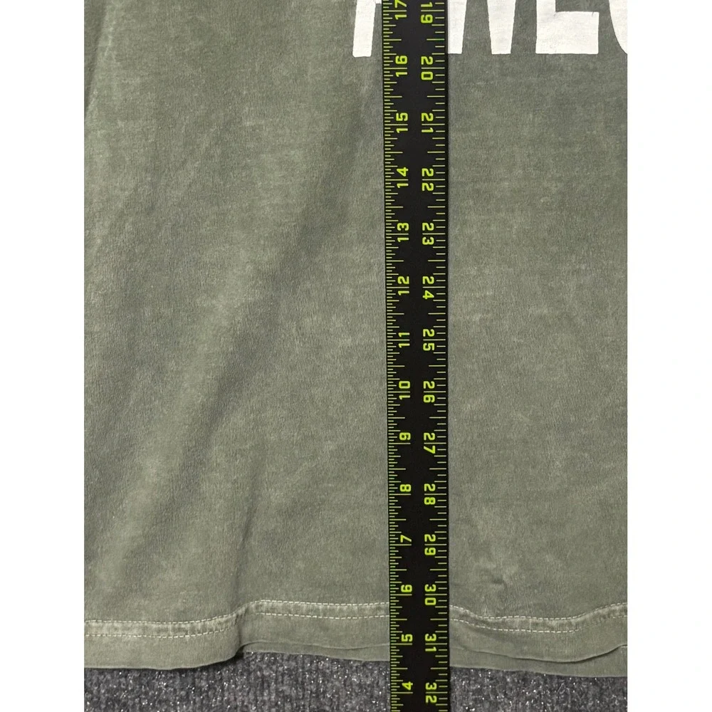 Comfort Colors Mens XL T-Shirt Green "I'm Freakin'‎ Awesome" Graphic - Picture 4 of 5